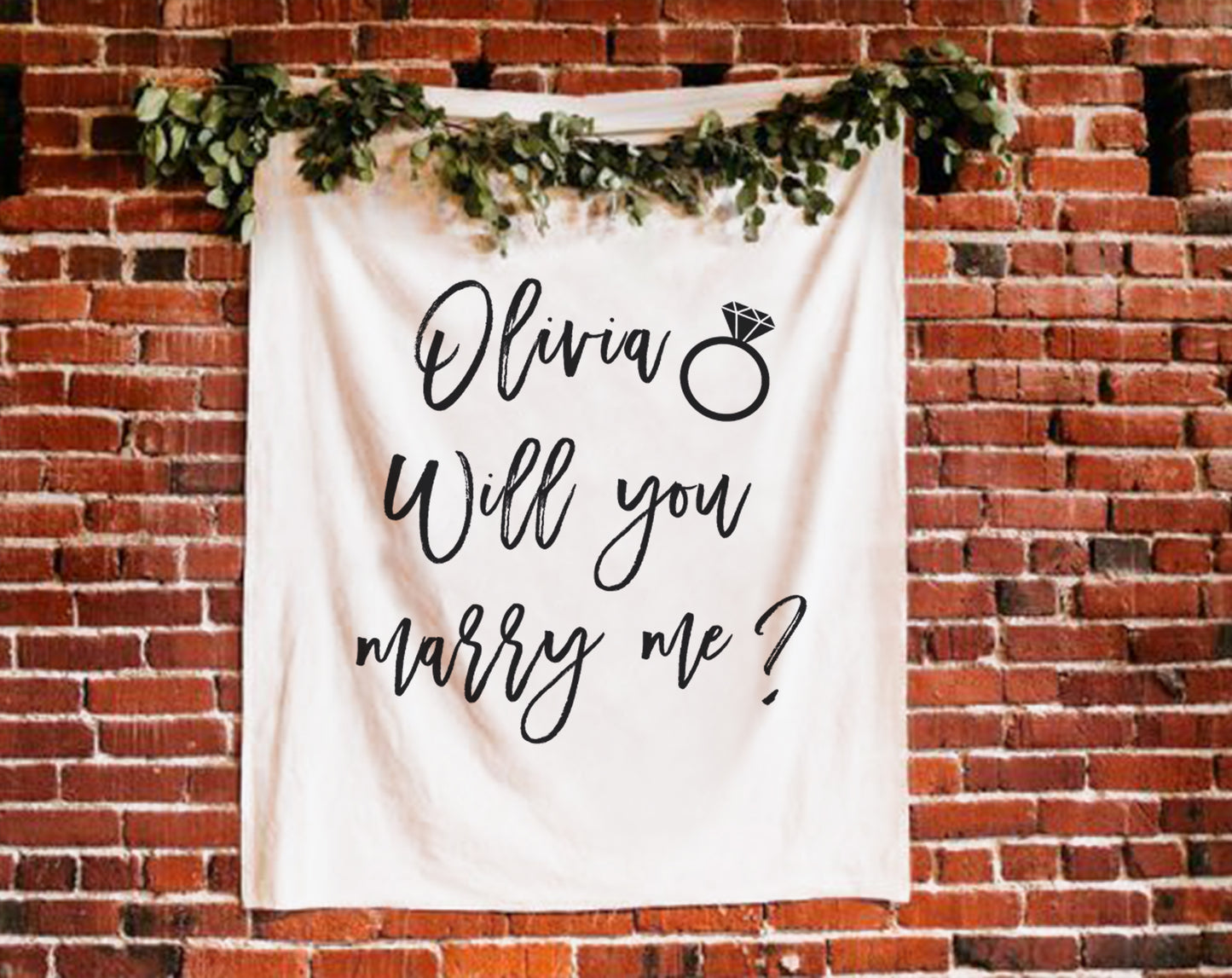 Will You Marry Me - Wedding Backdrop
