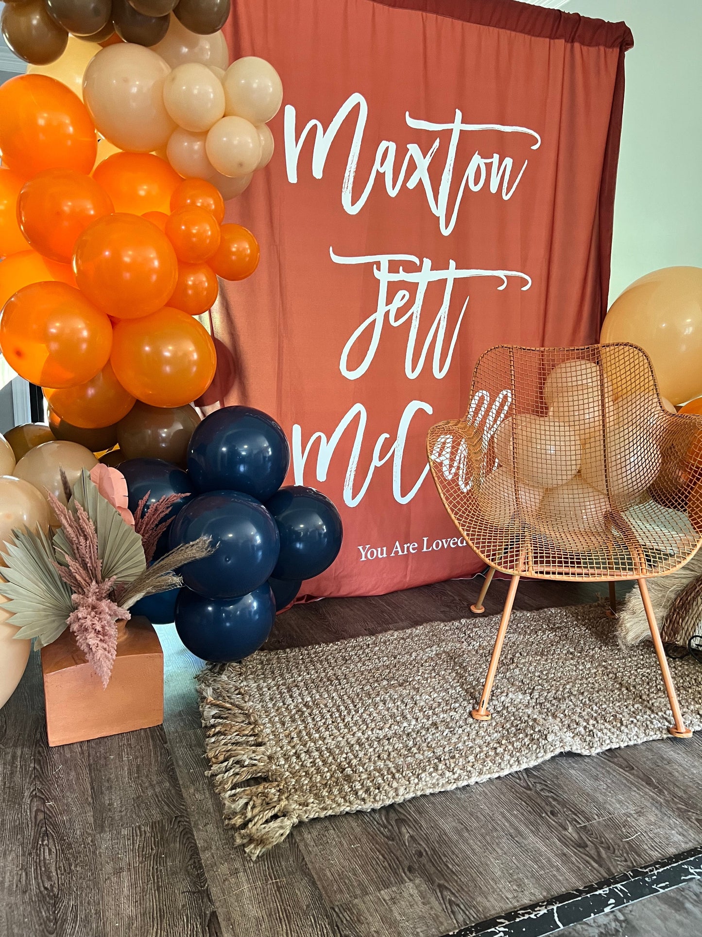 Custom Wedding backdrop